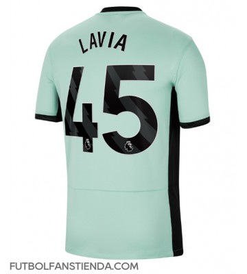 Chelsea Romeo Lavia #45 Tercera Equipación 2023-24 Manga Corta